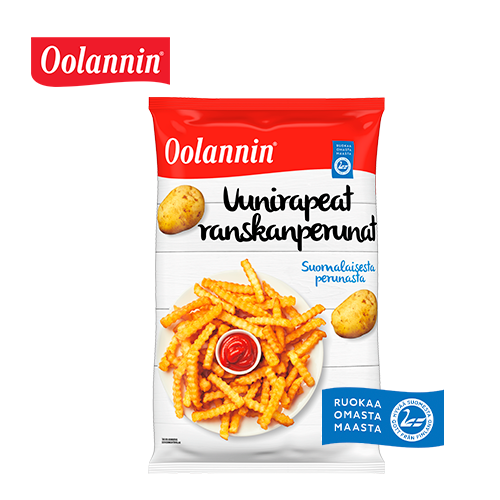 Oolannin Uunirapeat Ranskanperunat 2kg