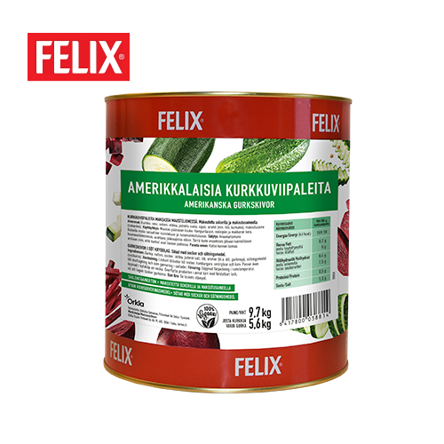Felix Amerikkalaisia Kurkkuviipaleita 9,7/5,6 kg