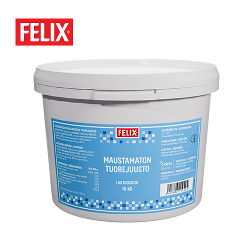 Felix Maustamaton Tuorejuusto 10 kg, laktoositon