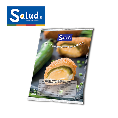 Salud Hot Cheddar Cheese Pepper 1 kg