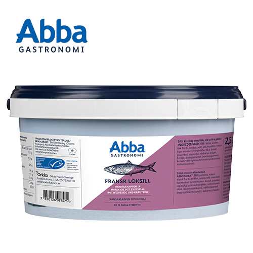 Abba Gastronomi MSC Ranskalainen Sipulisilli 2,5/1,2 kg