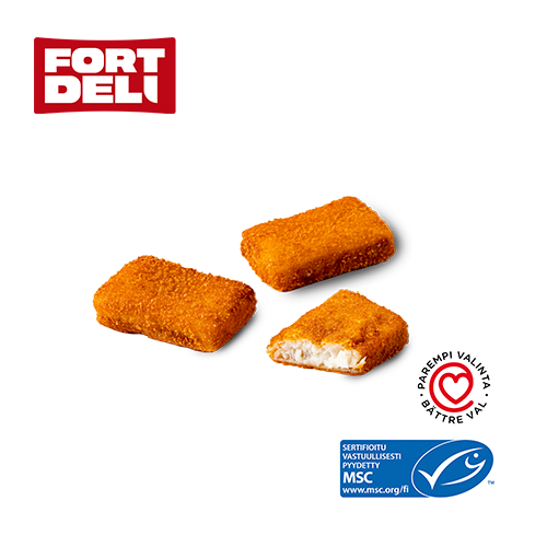 Fort Deli MSC Paneroitu Kalafileepala 50 g