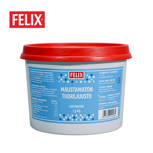 Felix Maustamaton Tuorejuusto 1,5 kg, laktoositon