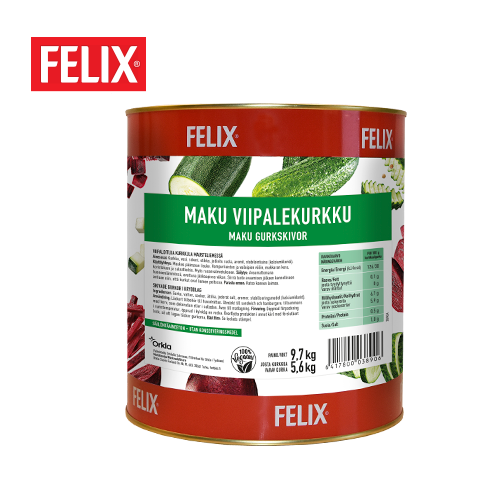 Felix Maku Viipalekurkku 9,7/5,6 kg