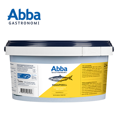 Abba Gastronomi MSC Sinappisilli 2,4/1,1 kg