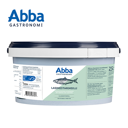 Abba Gastronomi MSC Lasimestarinsilli 2,5/1,2 kg