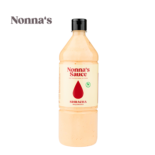 Nonna’s Vegan Sriracha-Majoneesi 1000 ml