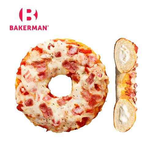 Bakerman Pizza-Donitsi Tomaatti-Mozzarella-Kinkku 100 g