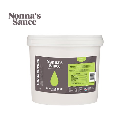 Nonna’s Suolakurkkumajoneesi 5 kg