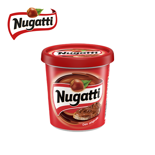 Nugatti hasselpähkinä-kaakaolevite 500 g